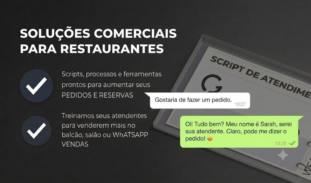 Soluções Comerciais para Restaurantes